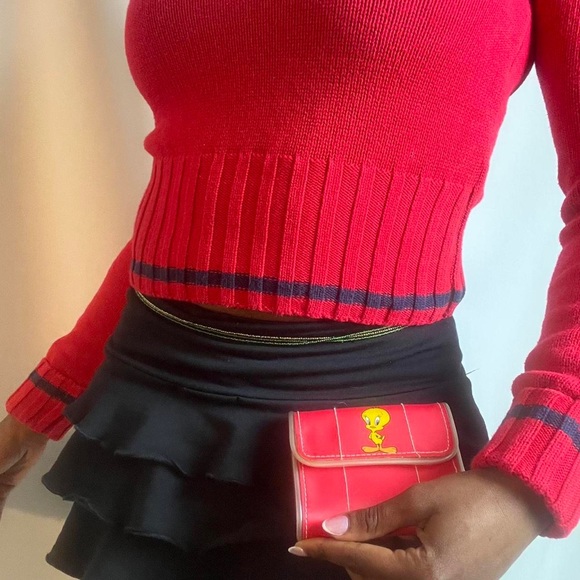 Red Tommy Hilfiger Turtleneck - Picture 4 of 6